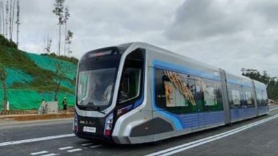 Kereta Cepat dan LRT IKN