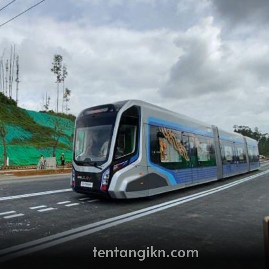 Kereta Cepat dan LRT IKN