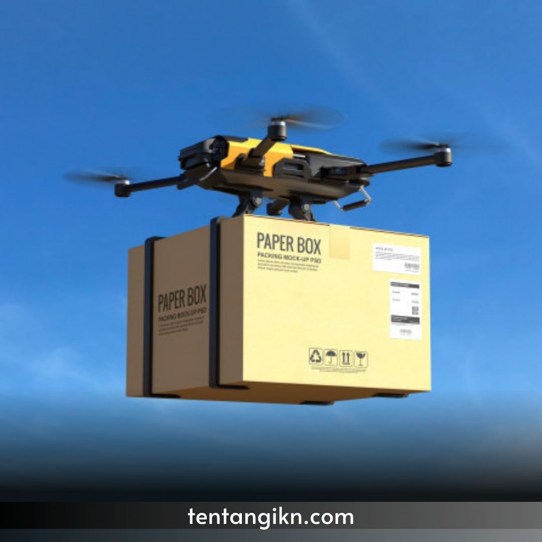 Teknologi Drone dalam Sistem Logistik Pintar IKN