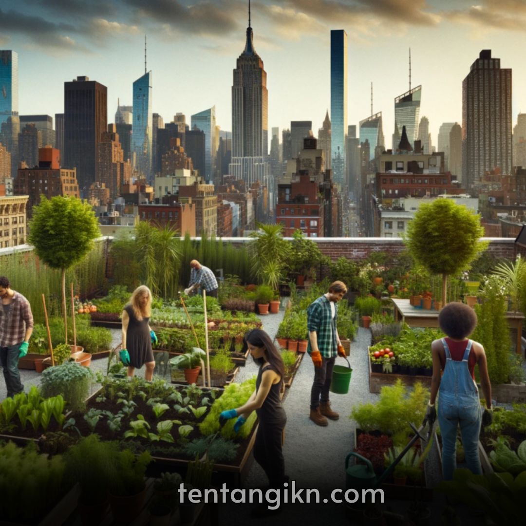 Urban Farming untuk Ketahanan Pangan IKN