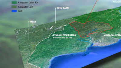 Peta IKN Baru Inovasi Tata Ruang untuk Indonesia Masa Depan