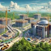 pembangunan gedung Kementerian PUPR