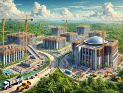 pembangunan gedung Kementerian PUPR - TentangIKN.Com pembangunan gedung Kementerian PUPR