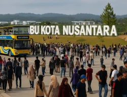 IKN Jadi Tempat Wisata Favorit Baru yang Diserbu Ribuan Pengunjung saat Libur Lebaran