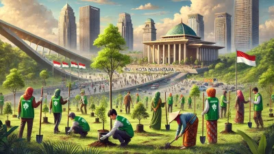 Jejak Hijau Nusantara IKN Upaya Nyata Kabinet Merah Putih untuk Alam
