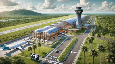 Bandara VVIP IKN Terkini Desain Futuristik yang Siap Sambut Kepala Negara