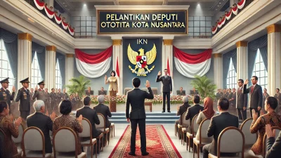 Deputi Baru OIKN Resmi Dilantik Percepat Investasi dan Digitalisasi IKN