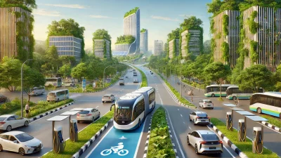 Transportasi Listrik IKN Menuju Kota Hijau Modern Masa Depan