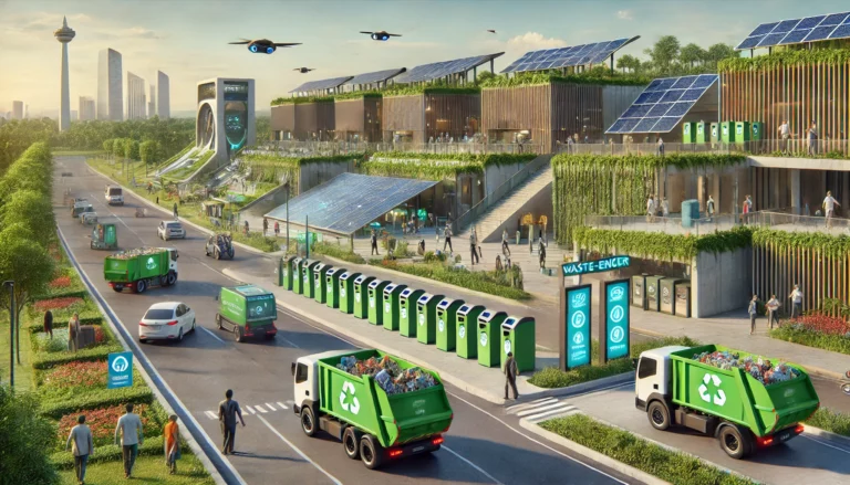 Sistem pengelolaan sampah modern IKN