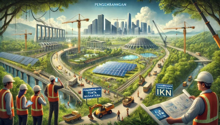 Pengembangan Infrastruktur Inti IKN
