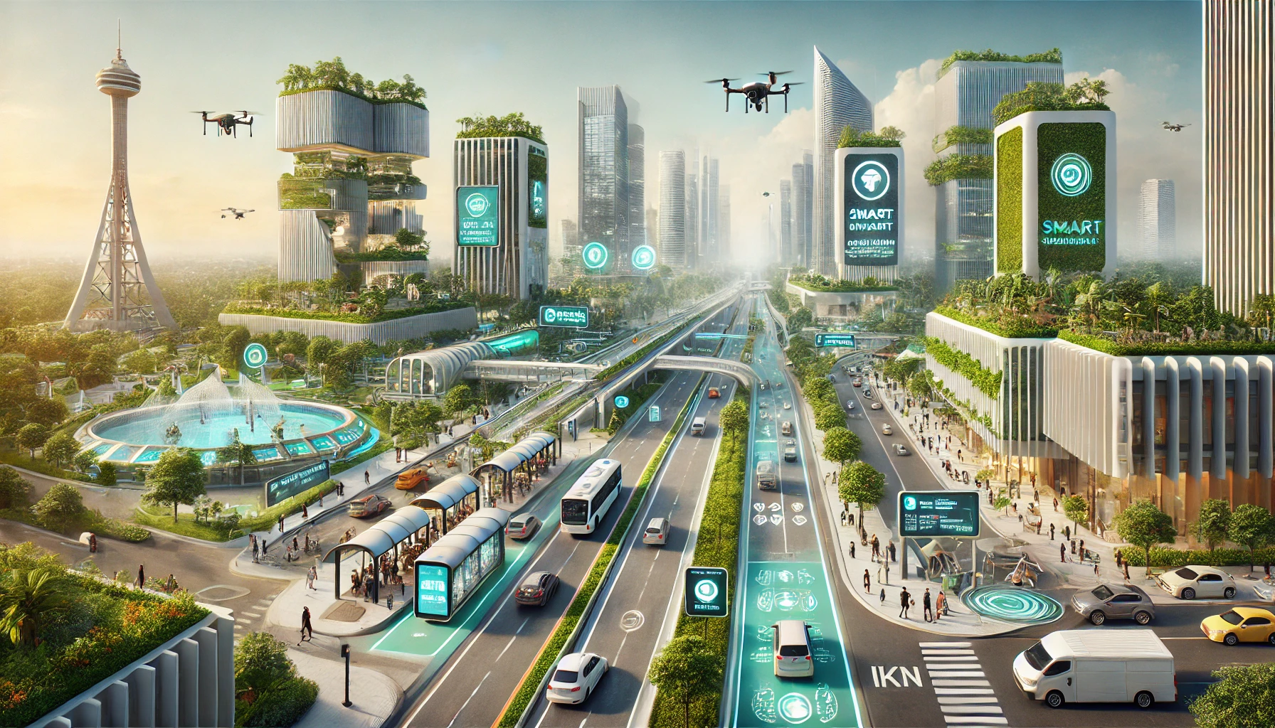 Smart city dan teknologi di IKN