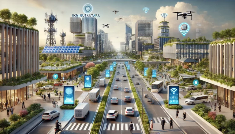 infrastruktur cerdas ikn nusantara