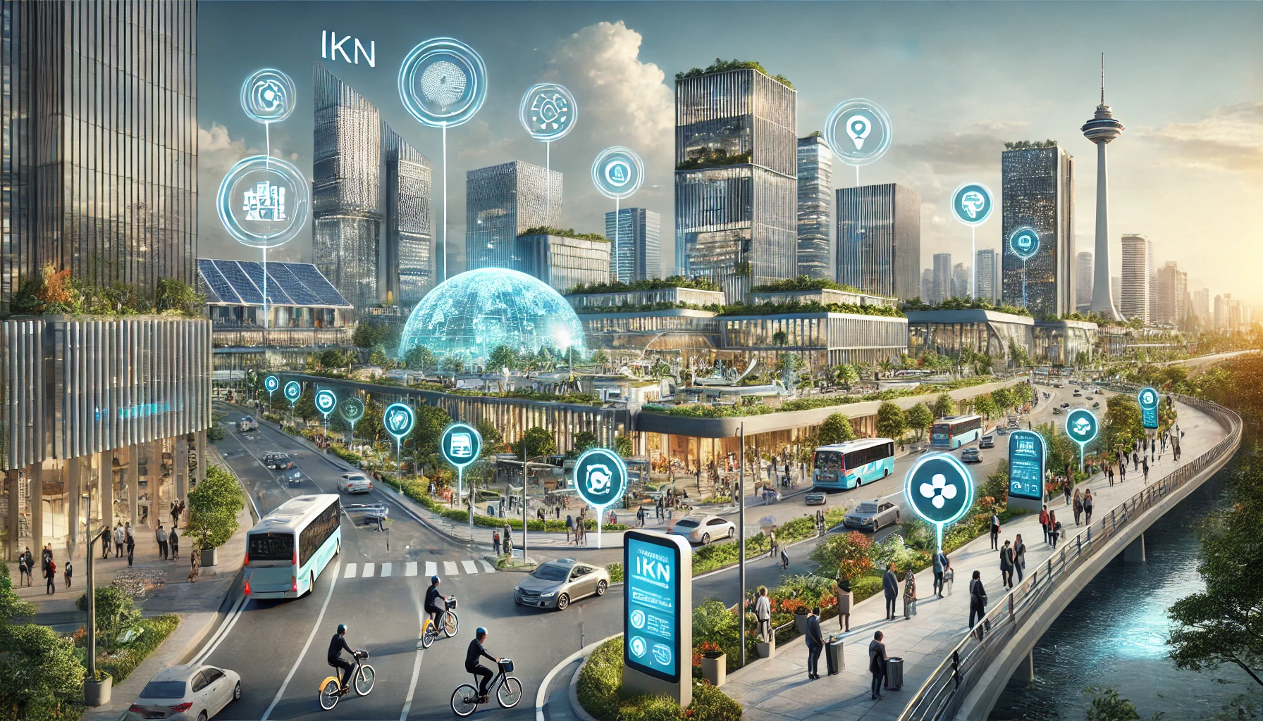 infrastruktur masa depan IKN 2025