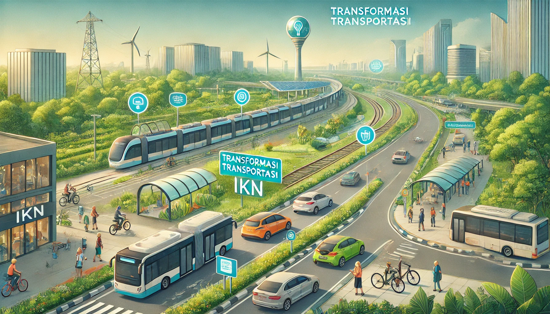 transformasi transportasi IKN