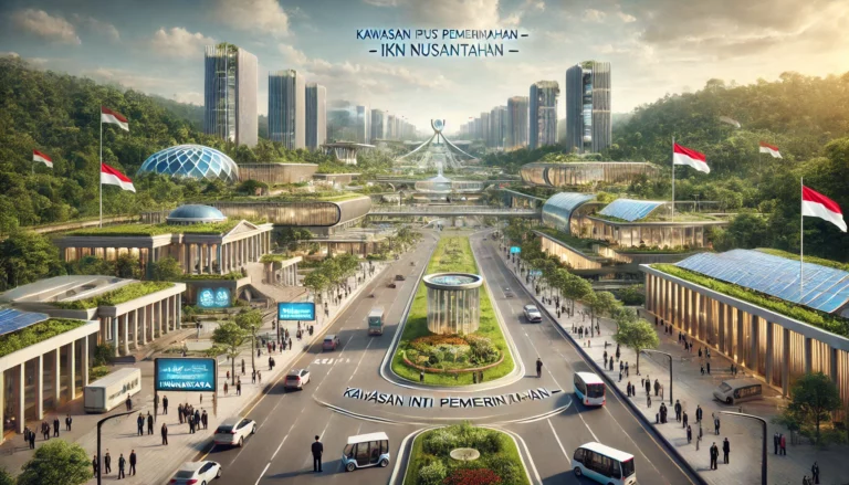 Kawasan inti pusat pemerintahan IKN