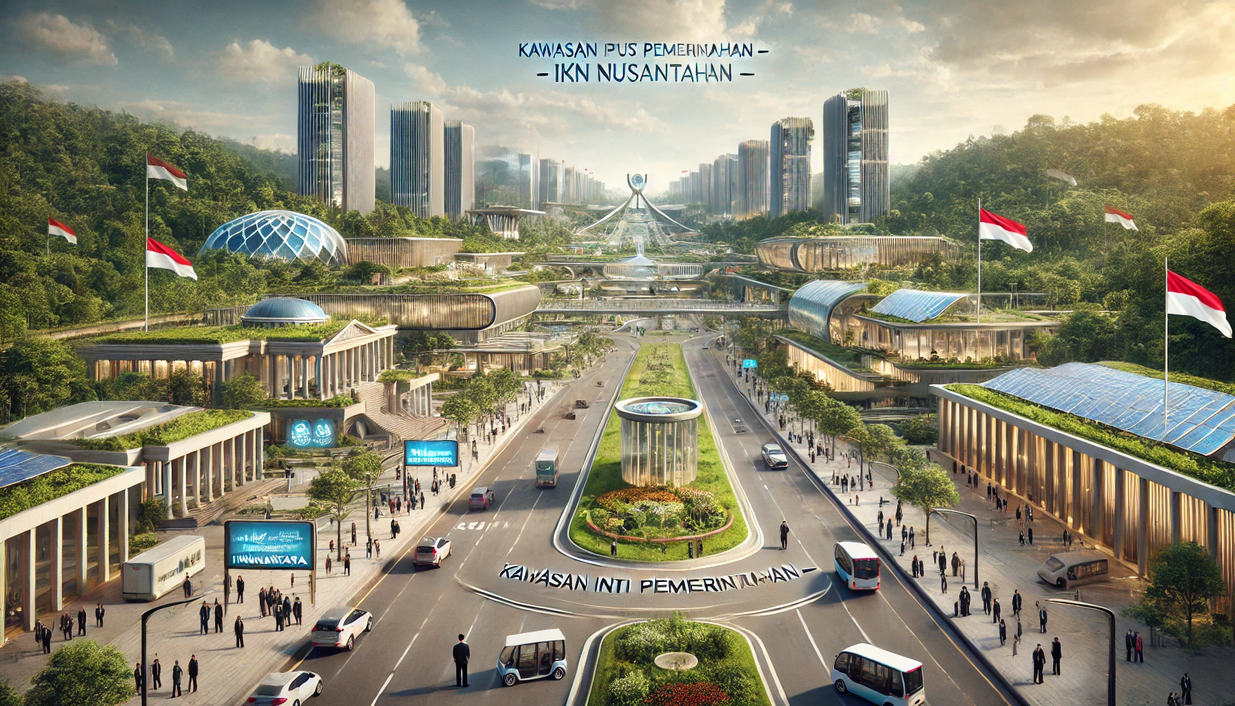 Kawasan inti pusat pemerintahan IKN