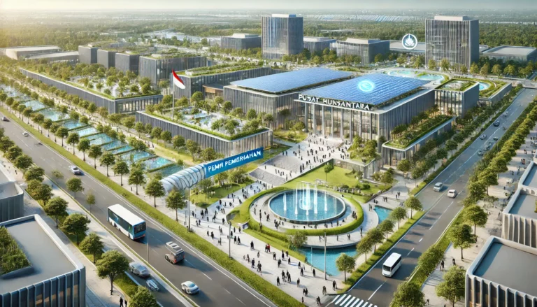 Pengembangan pusat pemerintahan IKN