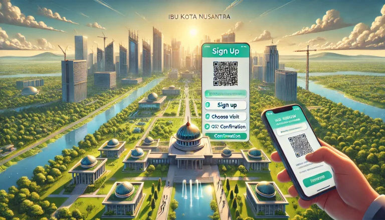 Cara daftar kunjungan ke IKN online