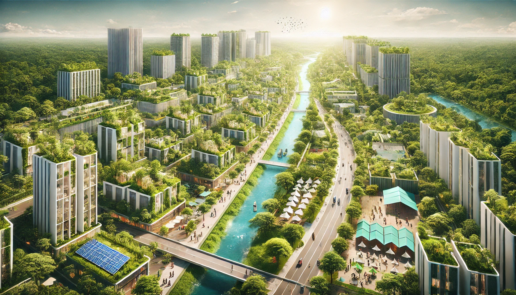 Konsep forest city IKN Nusantara