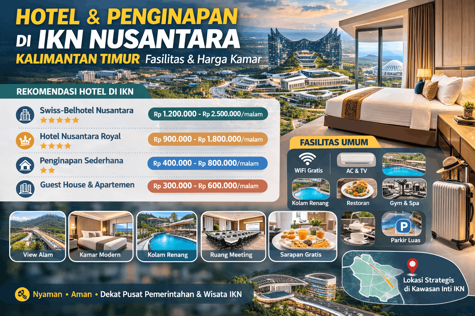 Hotel Dan Penginapan Di IKN