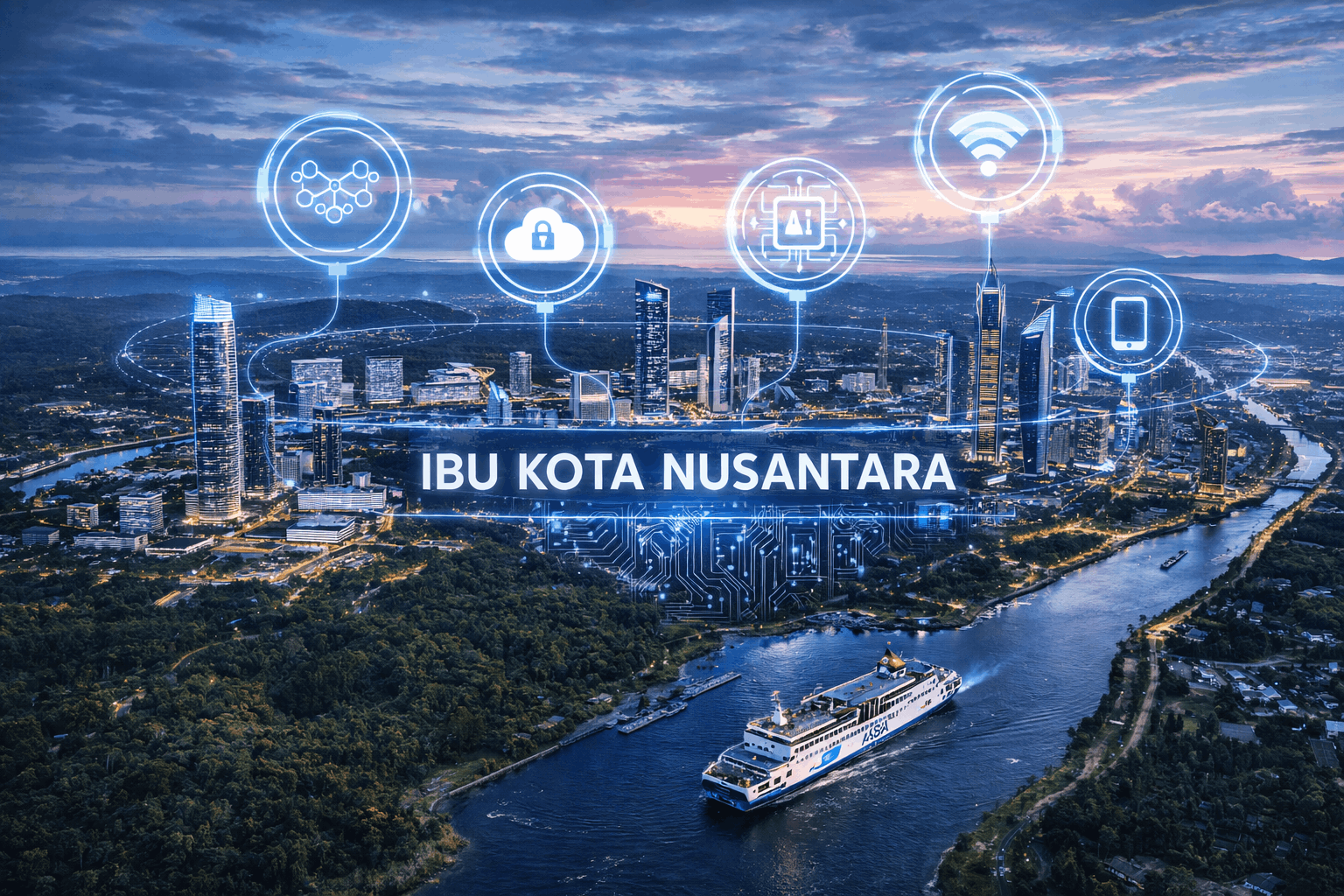 Pemanfaatan Teknologi Digital Di IKN