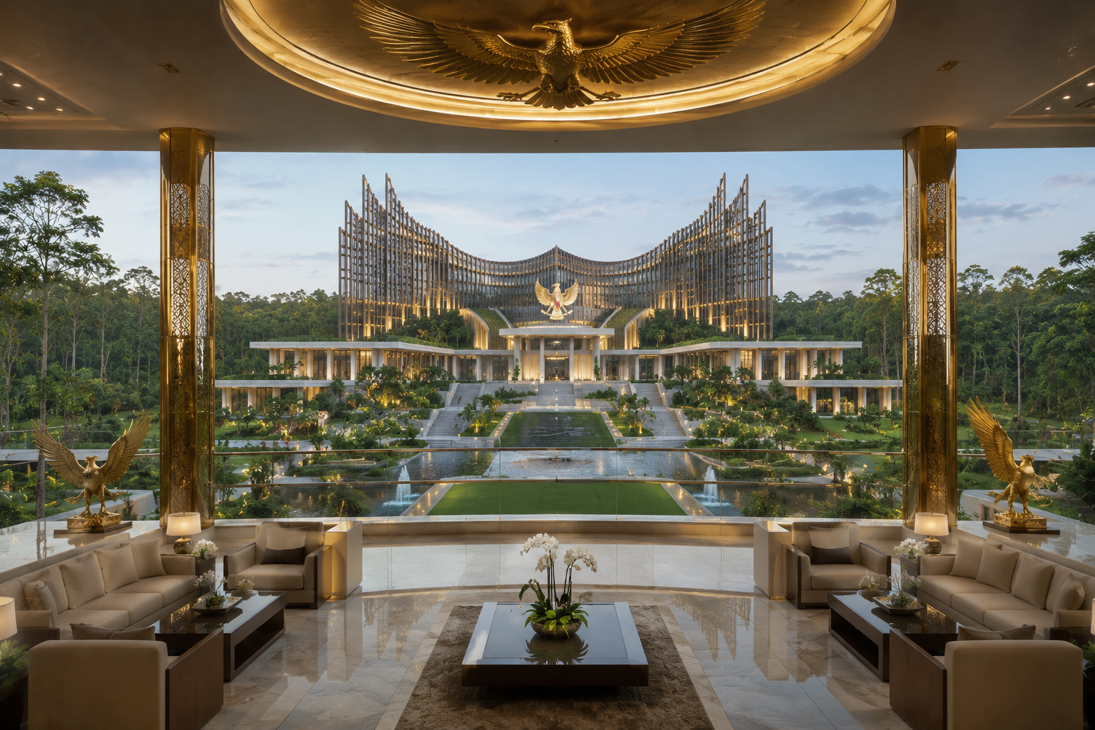 Fasilitas Mewah Istana Garuda Ikn