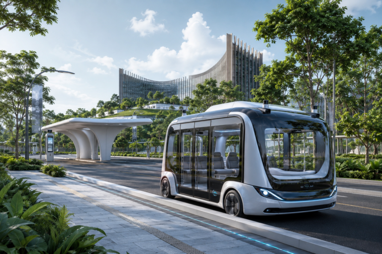 Sistem Bus Otonom Ikn Tanpa Supir