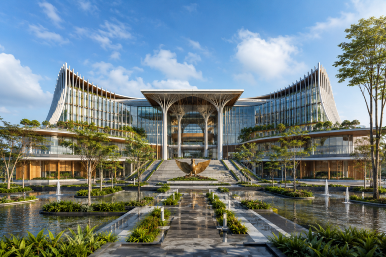 Wajah Baru Kantor Kementerian Ikn
