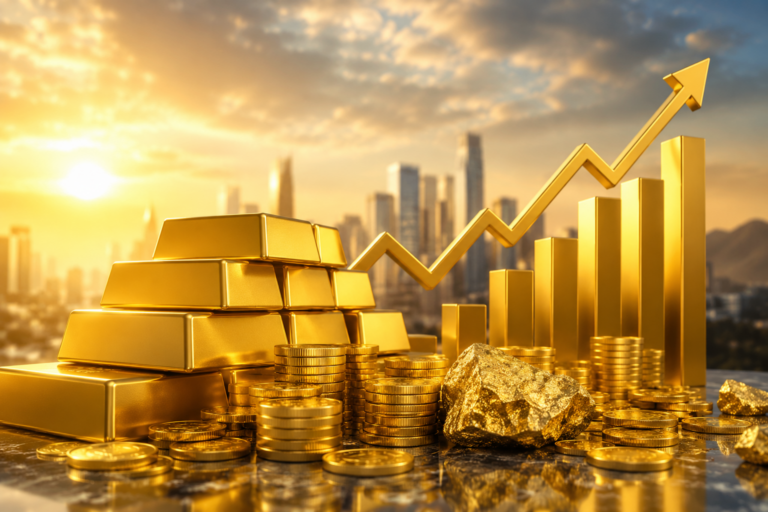 Harga Emas Cetak Rekor Baru