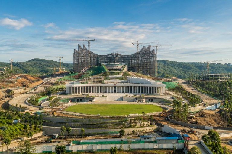 Progres Pembangunan Istana Negara Ikn