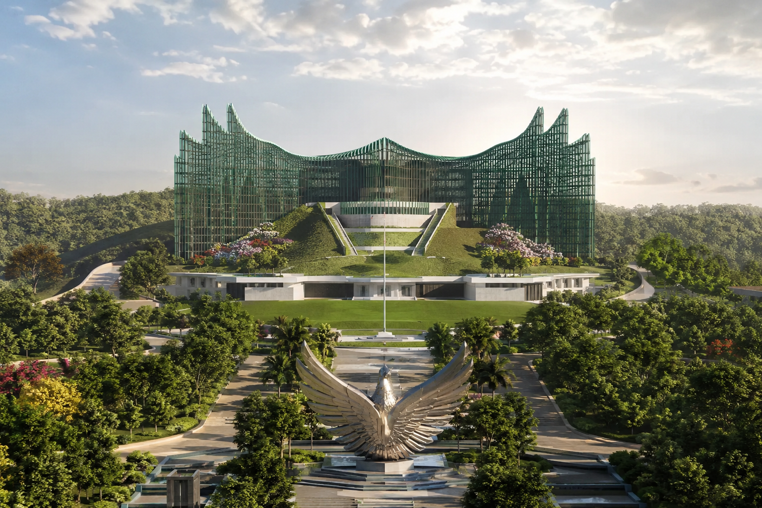 Istana Garuda IKN Jadi Sorotan