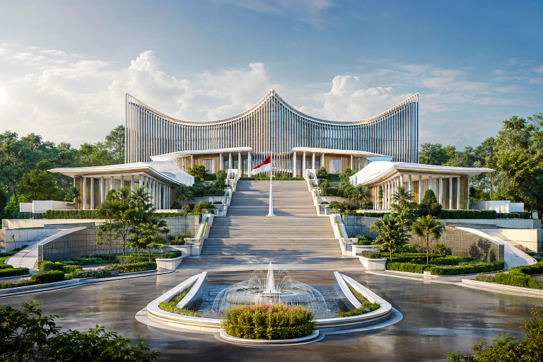 Istana Wakil Presiden IKN Rampung