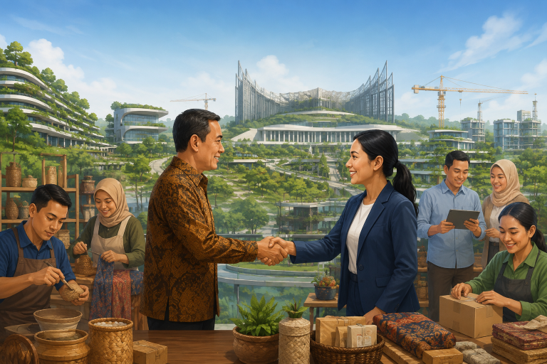 Otorita IKN Gandeng PNM UMKM