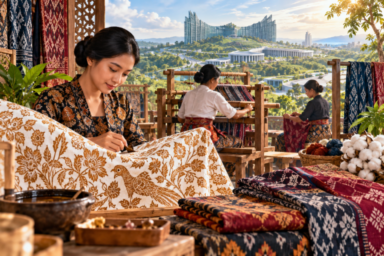 Oikn Dorong Industri Kain Nusantara
