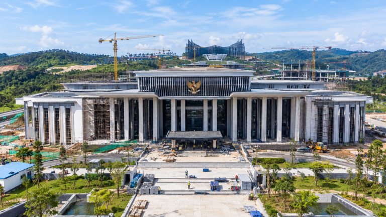 Progres Gedung MK KY IKN