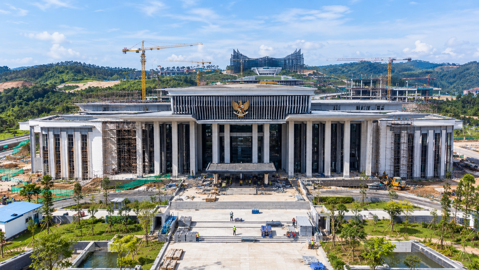Progres Gedung MK KY IKN
