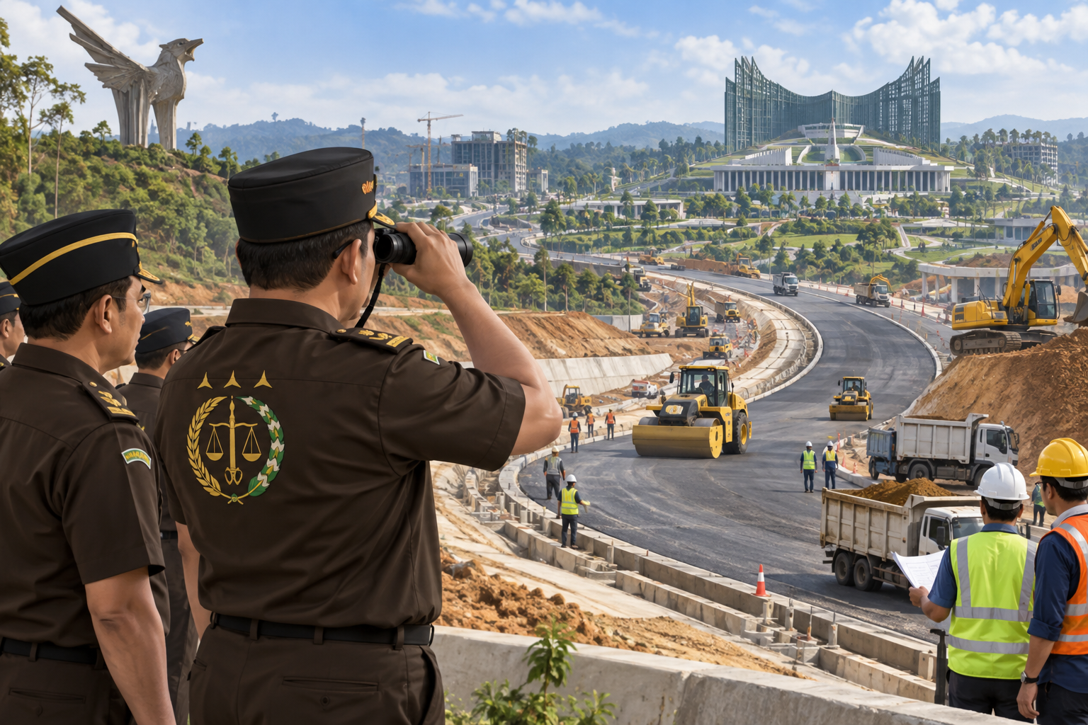 Proyek Jalan Ikn Dikawal Kejagung