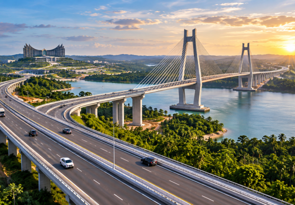 Konektivitas Jalan Tol Jembatan Ikn