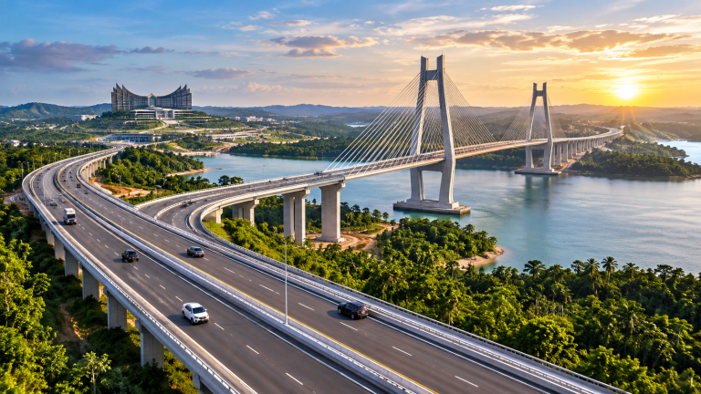 Konektivitas Jalan Tol Jembatan Ikn
